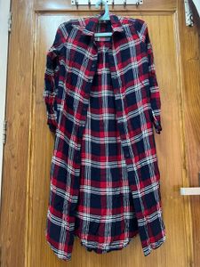 Checkered Long Shrug