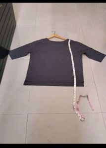 Solid Grey Top