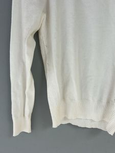 Elegant White Turtleneck Sweater