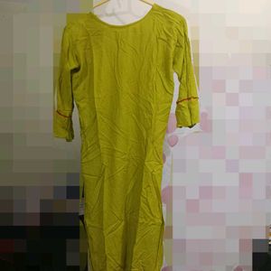 Chartreuse Tunic Top