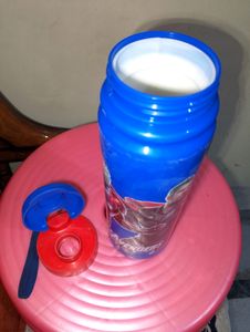 Avengers Blue Color Plastic Water Bottle For Kids