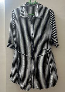 Zebra Crossing Print Top