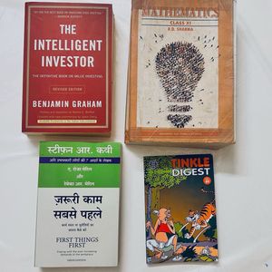 Set of 4 Books In Good Condition