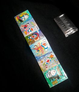 Doraemon Card Magic Cards Doremon Sticker Toy Game