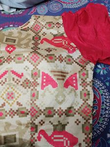 Stitched Silk Blouse