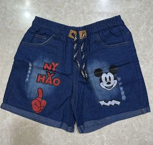 Denim Mickey Shorts - Size 28-30