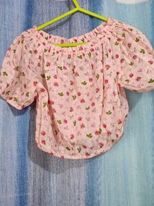Floral Crop Top