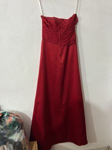 Elegant Red Ethnic Gown