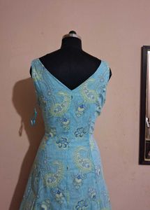 Vintage Floral Cotton Dress