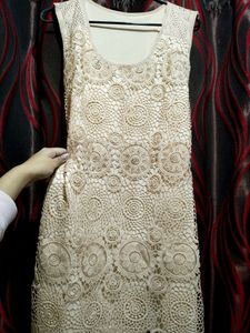 Beautiful Bodycon Mesh Dress 🤎