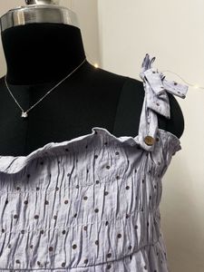 Lavendar Strappy Top