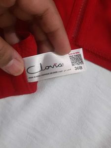 BRAND NEW Red Everyday Clovia Bra