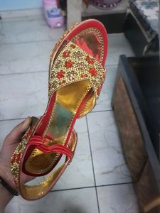 Red And Golden Heels