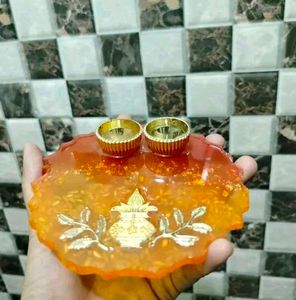 NEW - Resin Pooja Thali