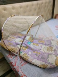 baby bedding set with mosquito net