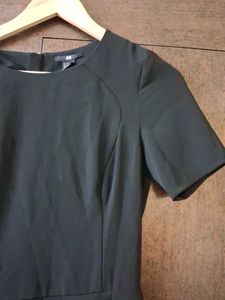 H&amp;M Black Peplum Dress