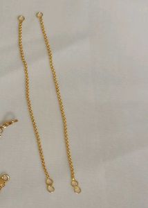Dainty Gold Chain Earring Charms