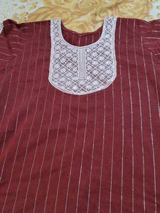 Rust Colour Kurta
