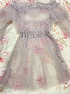 Korean Mesh Dress