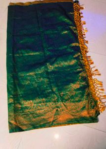 Shinning Multi Colour Banarasi Silk Saree