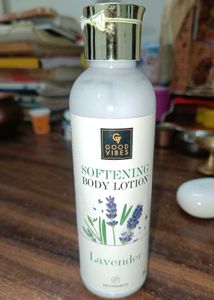 Good Vibes Lavender Lotion . 3/4 Part Left