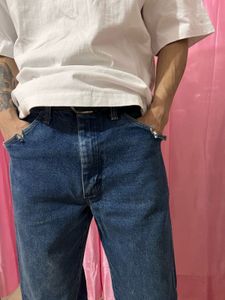 Dark Blue Denim Jeans