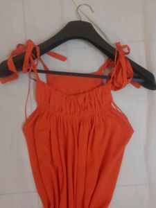 Orange Maxi Dress