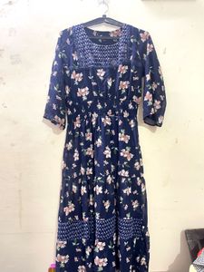 Floral Print Maxi Dress