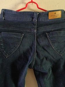 Dark Blue Denim Jeans