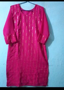 TRENDING WOMEN TOKYO PINK KURTA SET
