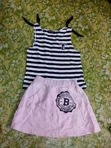 Tops And Skirt