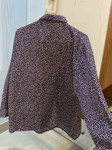 Floral Print Button-Down Shirt