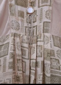 Checked Flared Kurta