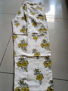 Yellow Embroidered Kurti Xxl