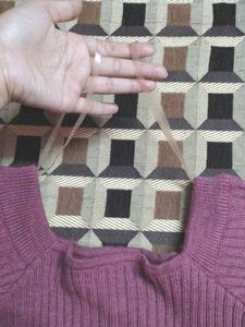 Ribbed Knit Square Neck Crop Top