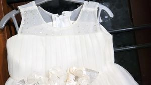 Ivory Flower Girl Dress