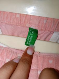 United Colours Of Benetton Pink Jeggings