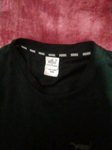 Black Sports Wear Tshirt