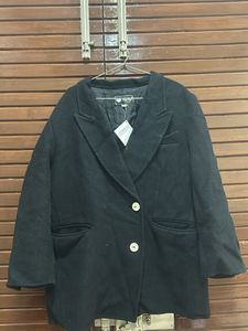 Womens Black Winter Overcoat Fit Upto 3xl