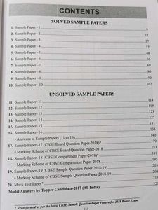 Super 20 Science Sample Papers for Class 10