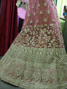 Elegant Pink Wedding lehenga 🩷