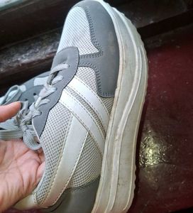 El Paso Gray & White Sneakers