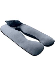 Blue Grey Pregnancy Pillow