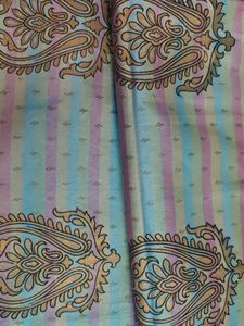 Traditional floral green saree
