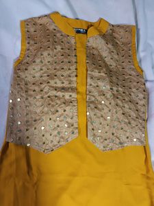 Yellow Kurti
