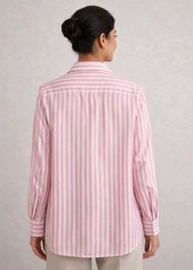 OYTRYT Striped Button-Down Shirt