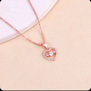 Giva 925 Silver Chain+Pendant (Rose Gold Color)