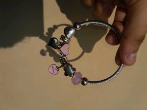 pink pandora bracelet