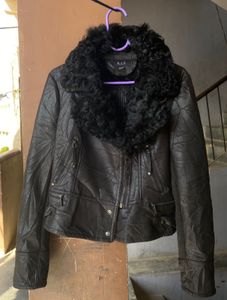 ZIO Songzio Black Faux leather jacket