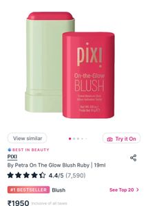 Pixi On-the-Glow Blush-Ruby 🎀